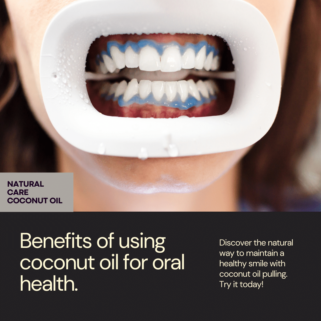 teeth coconut oil for oral health